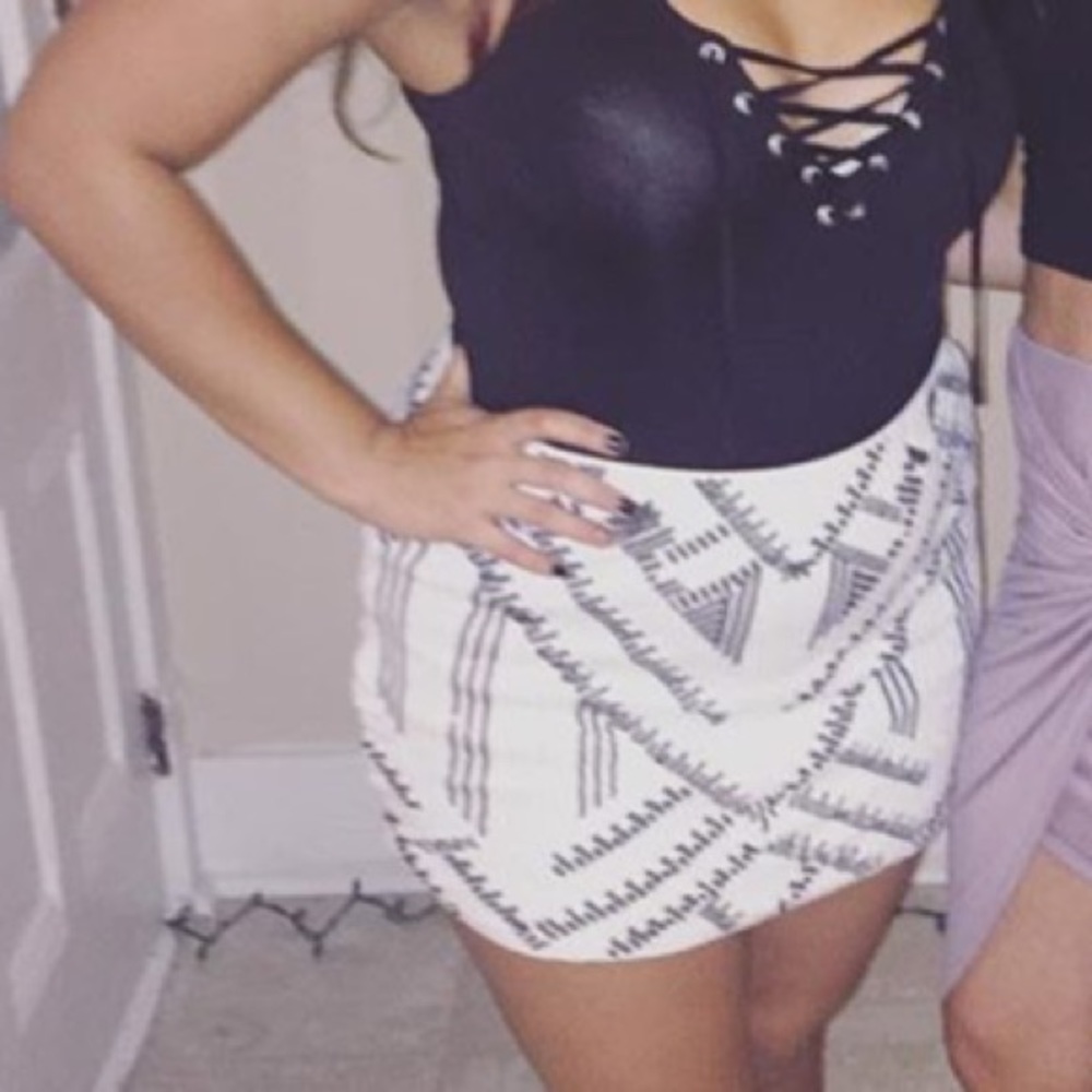 Sequin skirt